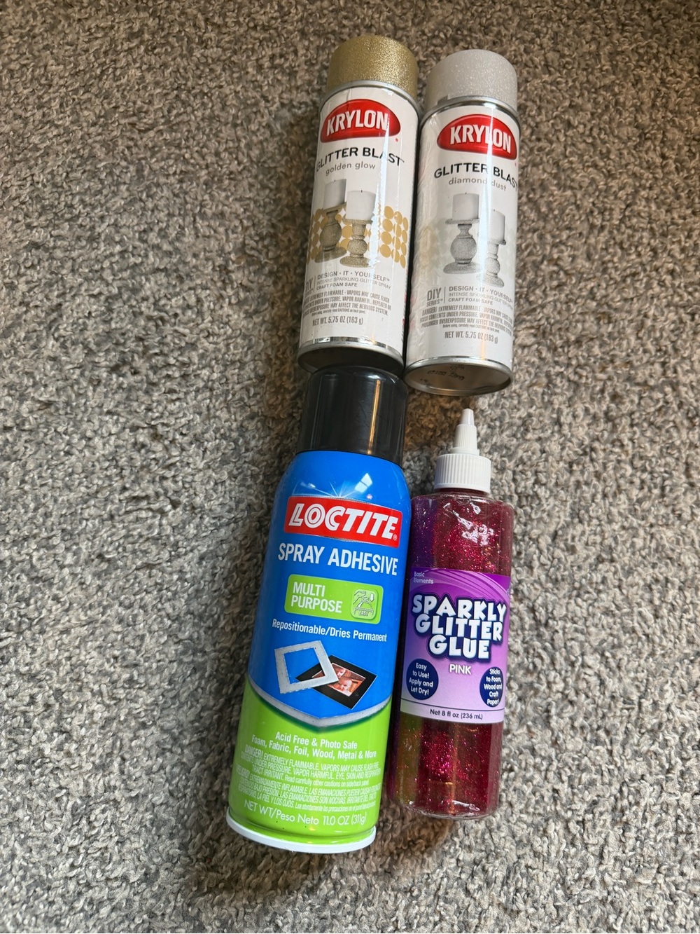 Assortment of Used Crafting Materials